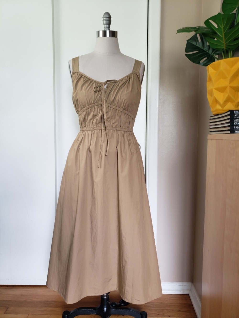 GAP Sweetheart Poplin Dress Size Small